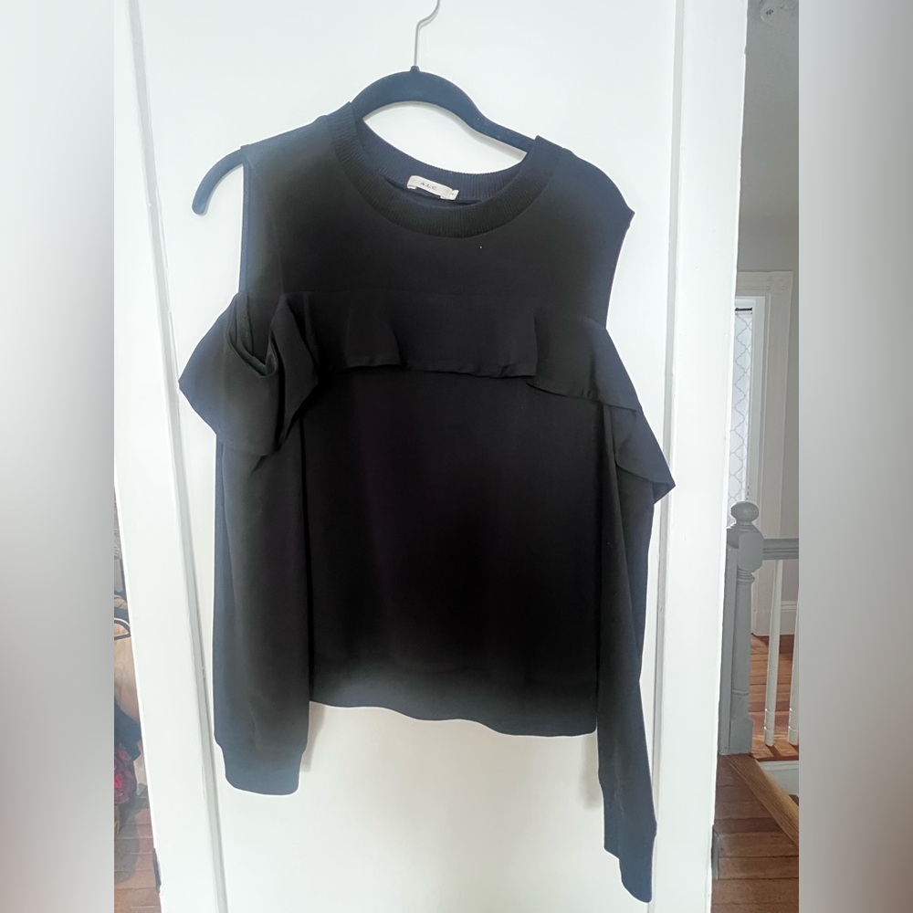 ALC off shoulder black blouse size 4